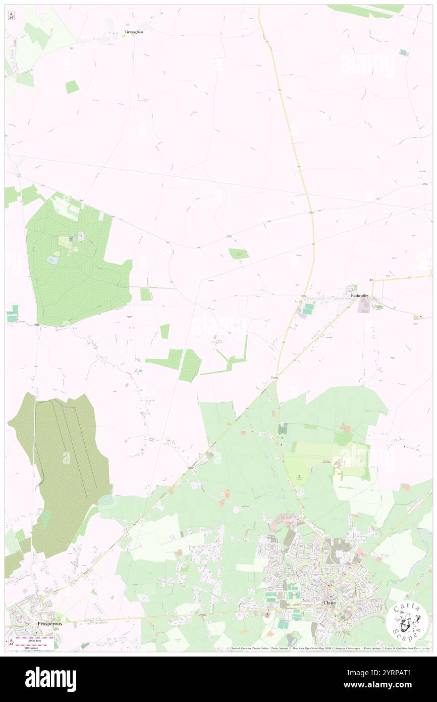 Mount Armstrong, Kildare, IE, Irland, Leinster, n 53 19' 46'', S 6 42' 43'', Karte, Cartascapes Map, veröffentlicht 2024. Erkunden Sie Cartascapes, eine Karte, die die vielfältigen Landschaften, Kulturen und Ökosysteme der Erde enthüllt. Reisen Sie durch Zeit und Raum und entdecken Sie die Verflechtungen der Vergangenheit, Gegenwart und Zukunft unseres Planeten. Stockfoto