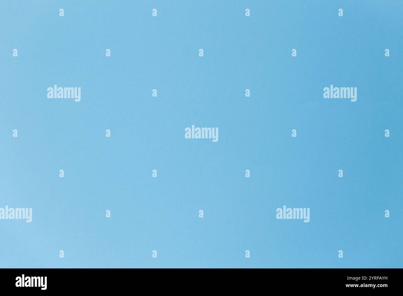 Leeres blaues Blatt Papierstruktur. Hellblauer Hintergrund Stockfoto