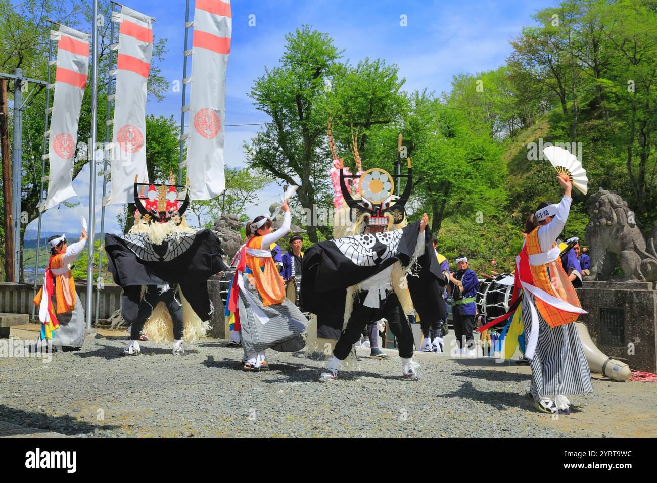 Tono Sakura Festival Stockfoto