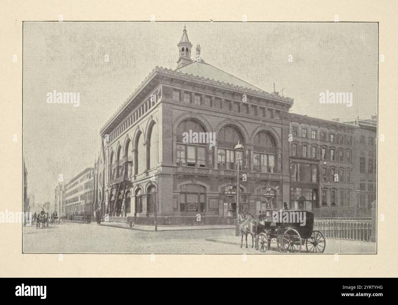 Chickering Hall, New York City. Stockfoto