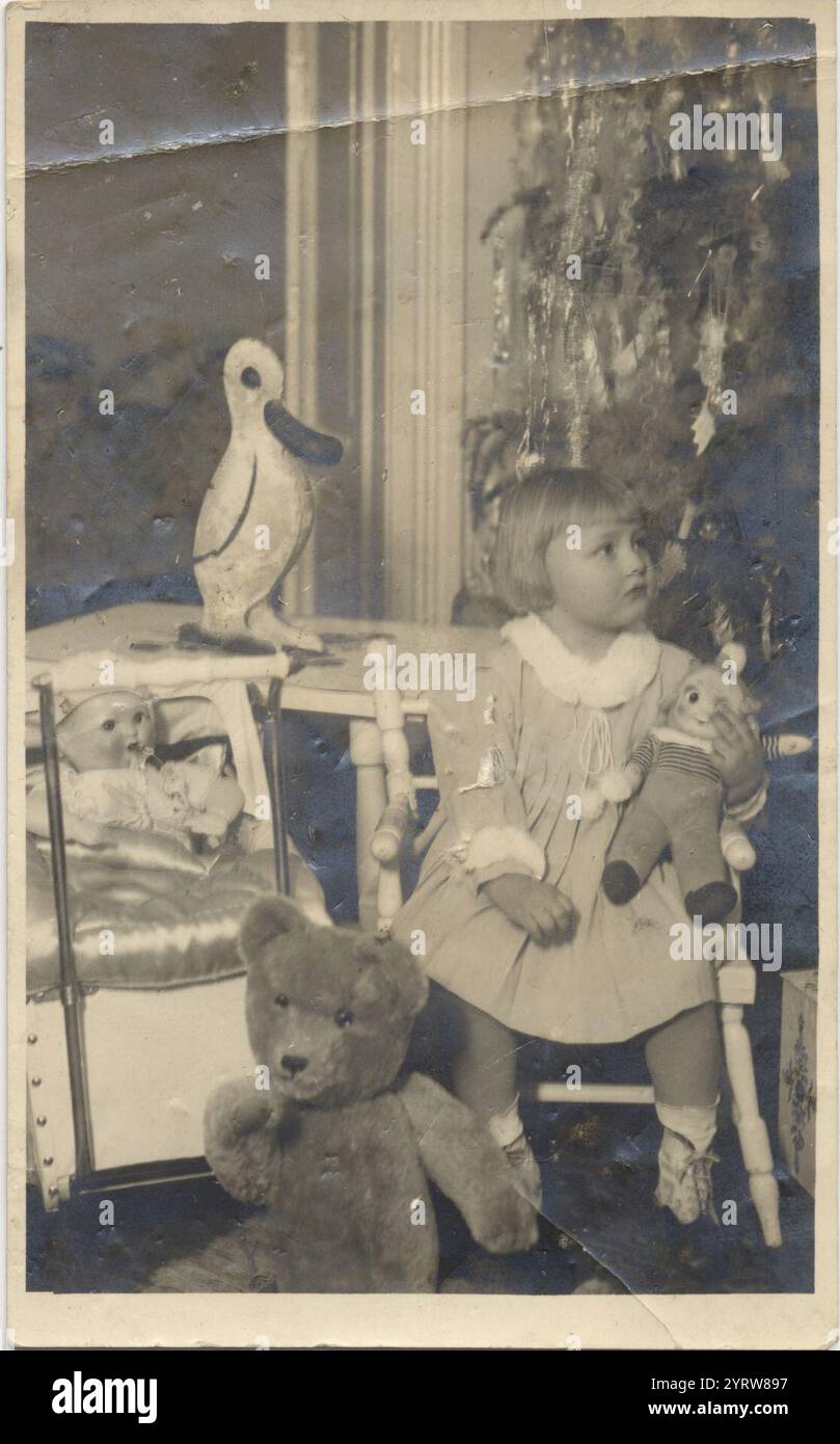 Weihnachten in Ungarn, 1937 01. Stockfoto