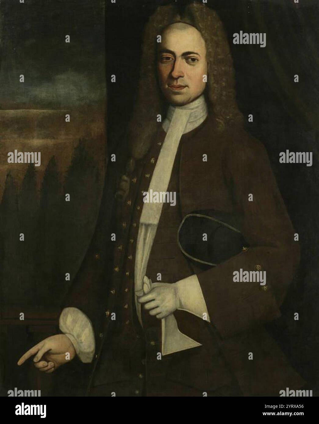 Colonel Philip Schuyler (1695–1745) von Schuyler Maler. Stockfoto