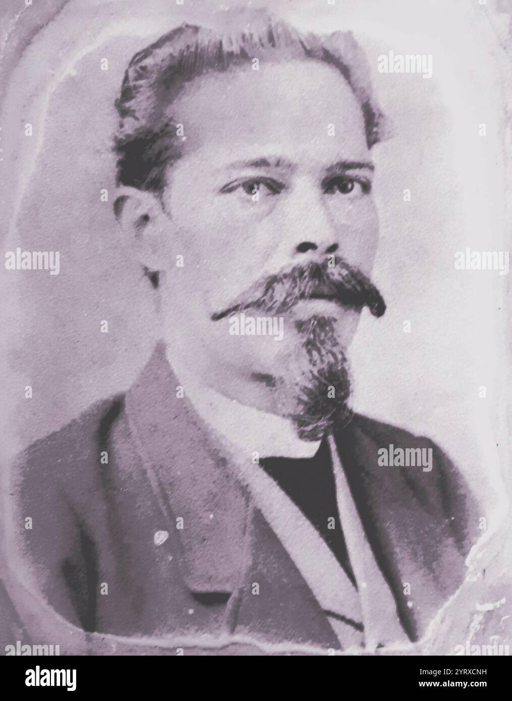 Comendador Jacintho Nunes leite, XIX. Stockfoto