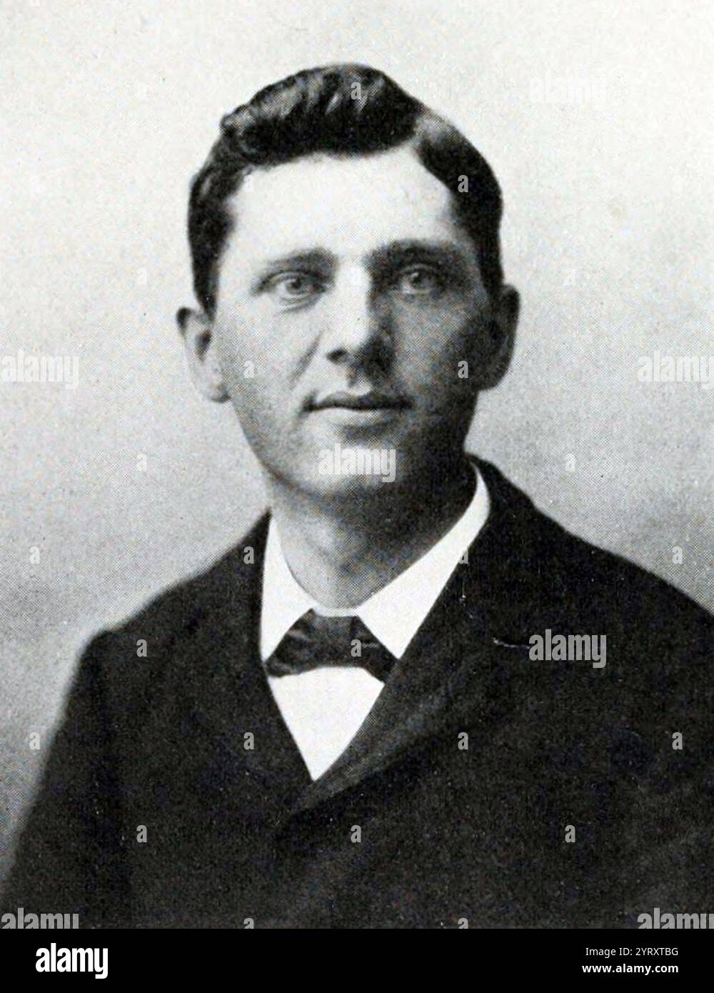 Leon F. Czolgosz (1873 ? 29. Oktober 1901) war ein Polnisch-amerikanischer Arbeiter und Anarchist, der am 6. September 1901 in Buffalo, New York, den US-Präsidenten William McKinley ermordet hatte. Der Präsident starb am 14. September, nachdem seine Wunde infiziert wurde. Czolgosz wurde sieben Wochen später, am 29. Oktober 1901, vom Staat New York verurteilt und hingerichtet. Stockfoto