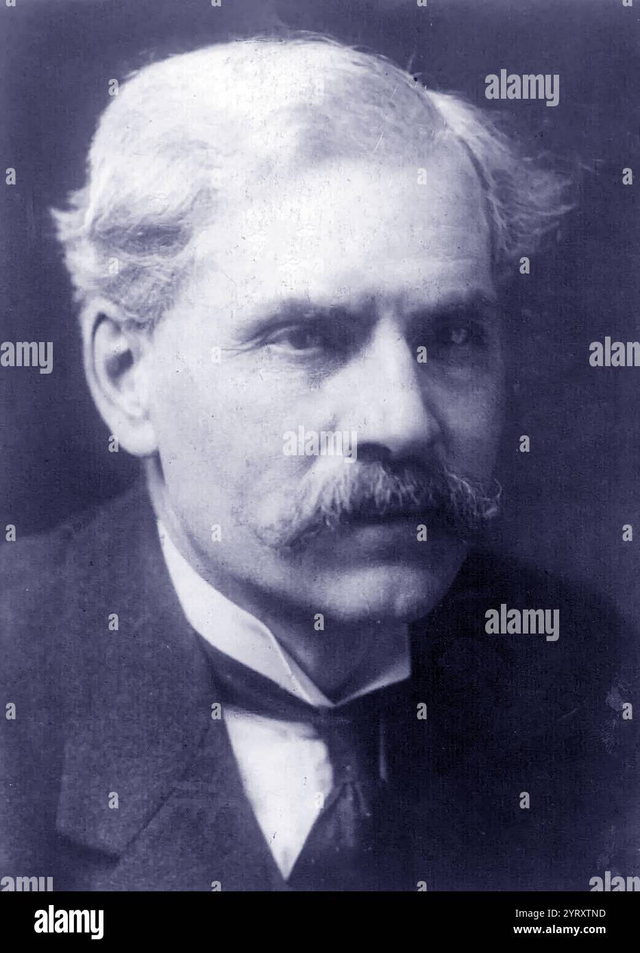 Ramsay MacDonald (1866 ? 1937) britischer Politiker, der als Premierminister des Vereinigten Königreichs fungierte, der erste der Labour Party angehörte und 1924 neun Monate lang die Labour-Minderheitsregierungen leitete, und erneut zwischen 1929 und 1931. Von 1931 bis 1935 leitete er eine nationale Regierung, die von der Konservativen Partei dominiert wurde und von nur wenigen Labour-Mitgliedern unterstützt wurde. MacDonald wurde daraufhin aus der Labour Party ausgeschlossen. Stockfoto
