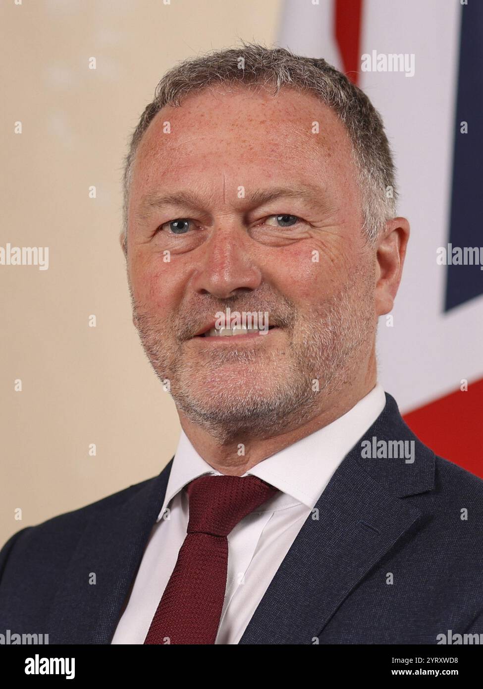 Steve Reed, Minister für Umwelt, Ernährung und ländliche Angelegenheiten und Mitglied der britischen Labour-Regierung, gewählt im Juli 2024 Stockfoto