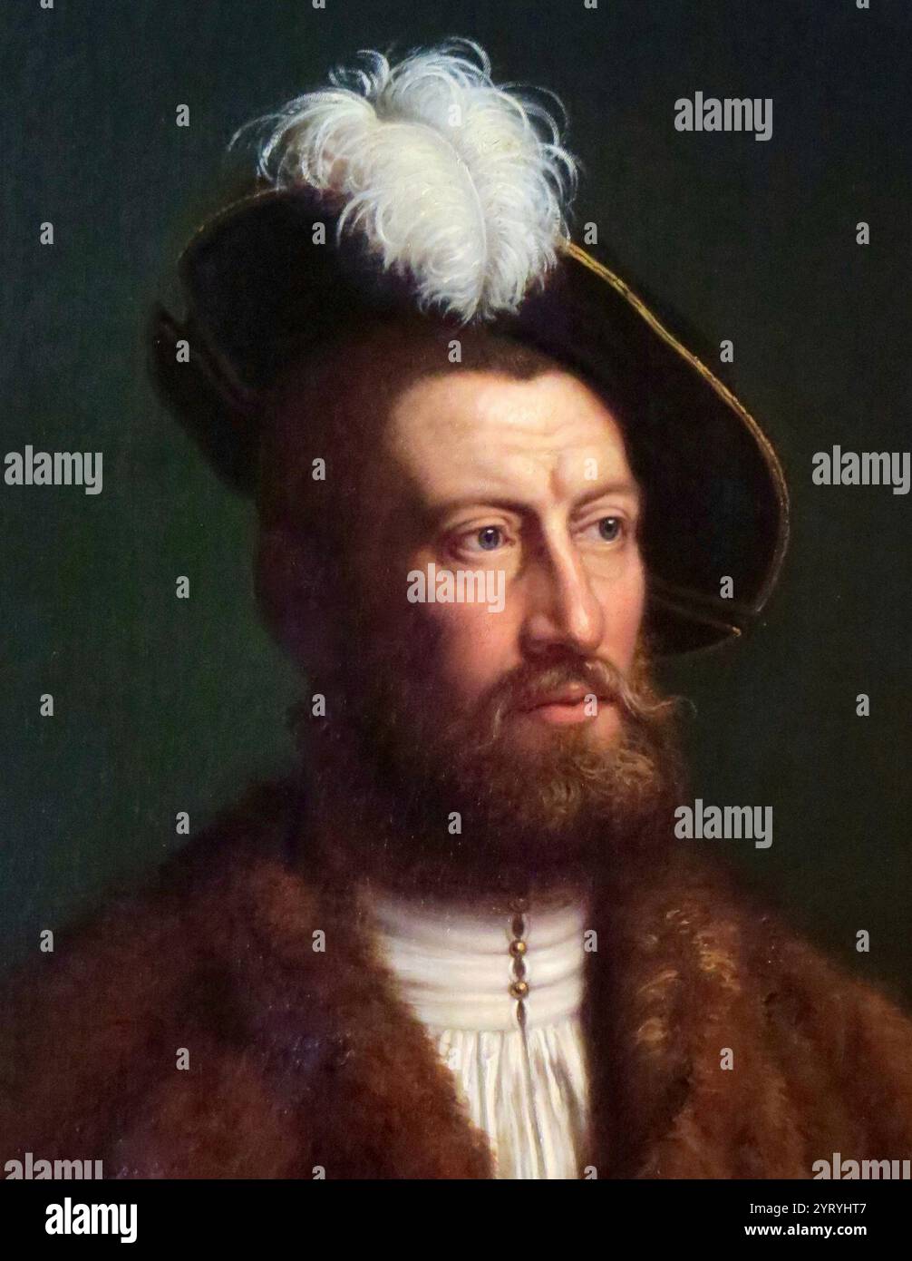 Christian III. (1503 ? 1559) König von Dänemark ab 1534 und König von Norwegen ab 1537. Während seiner Regierungszeit knüpfte Christian enge Verbindungen zwischen Kirche und Krone. Er etablierte den Lutheranismus als Staatsreligion in seinen Reichen als Teil der protestantischen Reformation und war der erste König von Dänemark-Norwegen Stockfoto