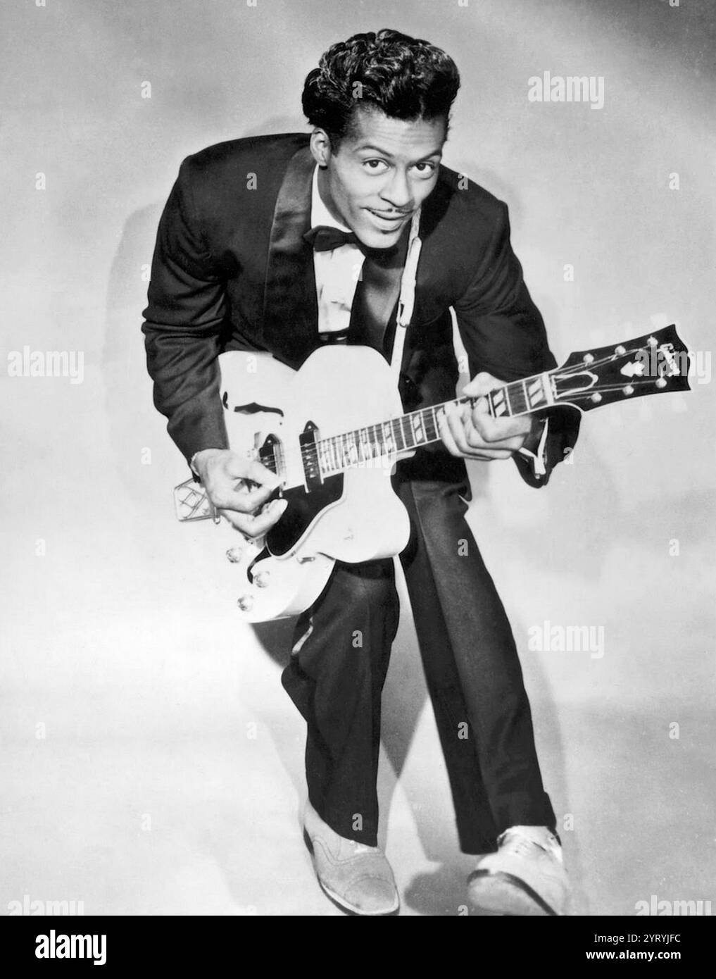 Foto von Chuck Berry um 1958. Stockfoto