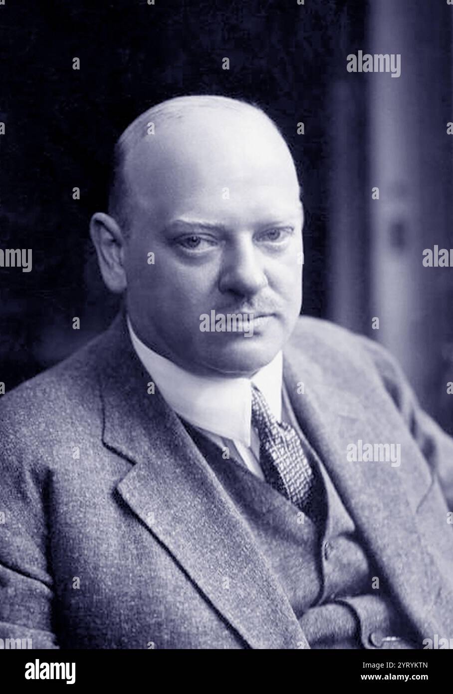 Gustav Ernst Stresemann (1878 ? 1929) Bundeskanzler von August bis November 1923 und Außenminister von 1923 bis 1929. Stockfoto