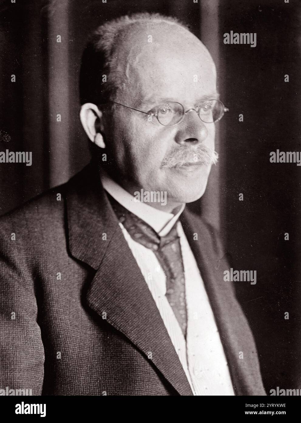 Wilhelm Marx (1863 ? 1946) Bundeskanzler von 1923?1925 und 1926?1928. Er war der dienstälteste Kanzler der Weimarer Republik. Stockfoto
