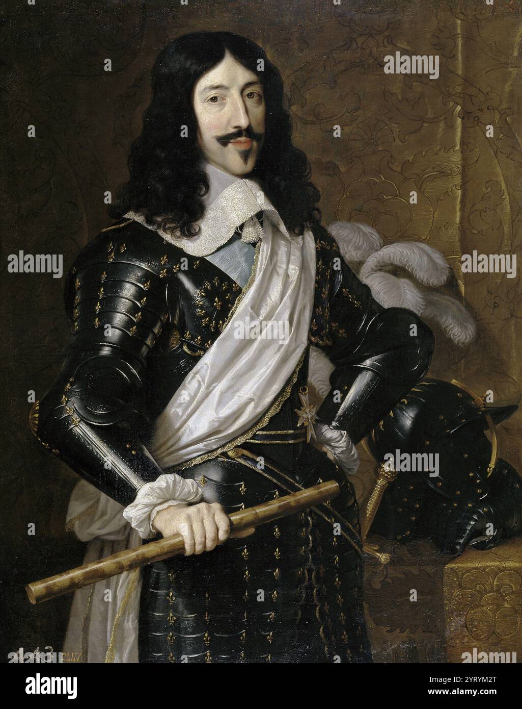 Ludwig XIII. Von Frankreich (1601-1643) von Philippe de Champaigne (1602?1674) Stockfoto