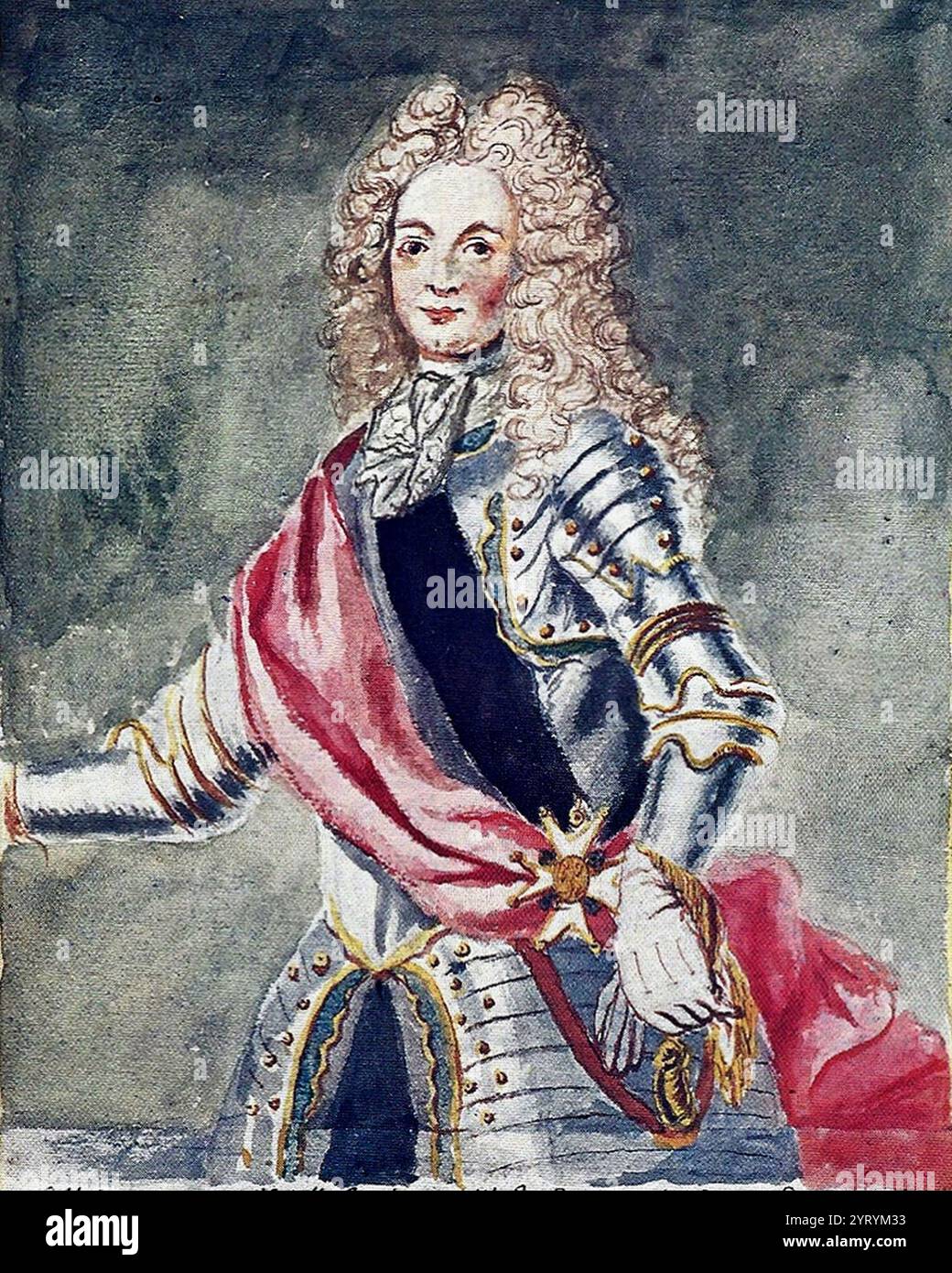 Jean-Baptiste Estelle (1662 ? 1723) französischer Konsul in der marokkanischen Stadt Sal? In 1689?98. Stockfoto