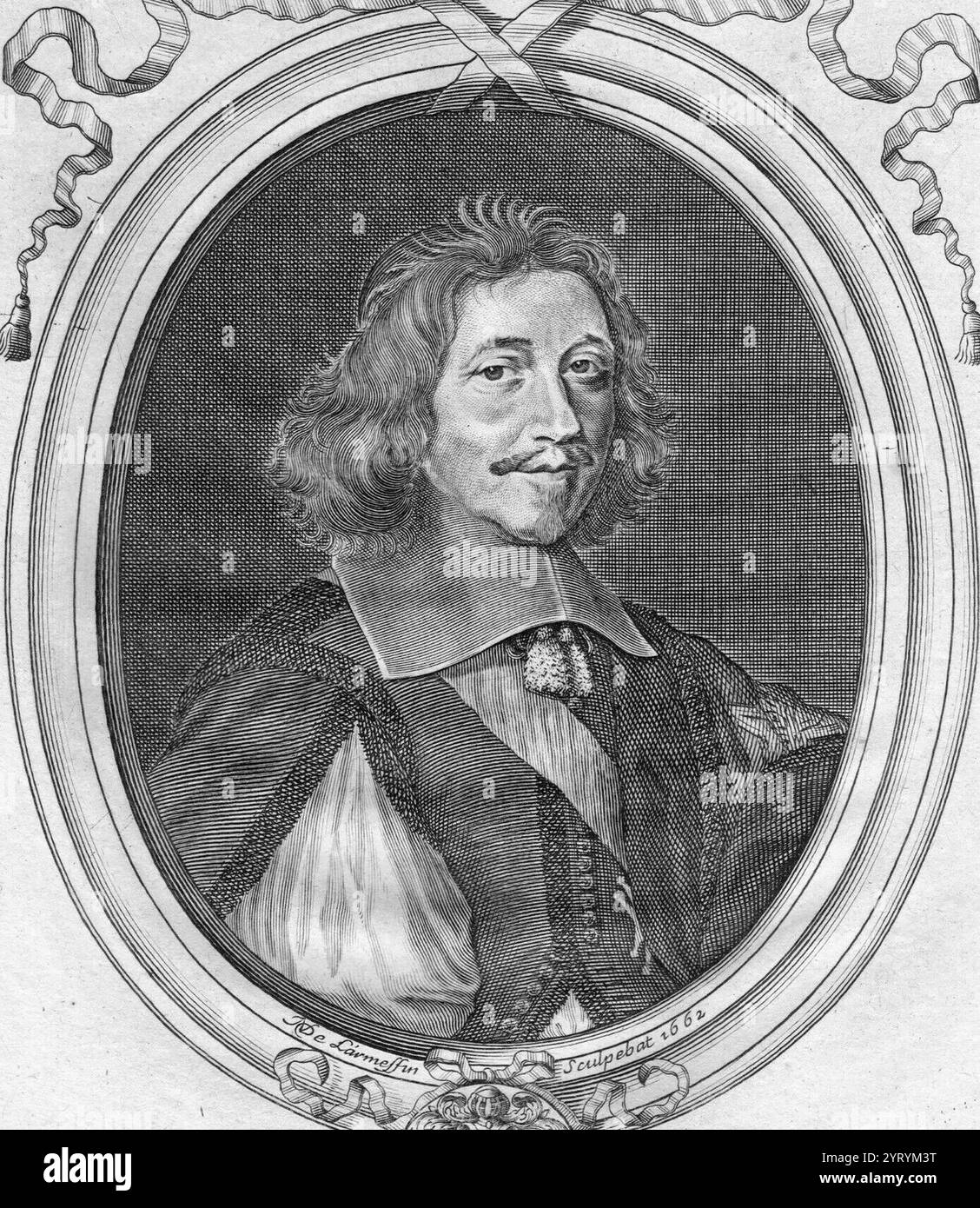 Fran?ois Michel Le Tellier (1641-1691) von Pierre Mignard I (1612-1695). Le Tellier war der französische Staatssekretär für den Krieg 1662? 1691 und ein wichtiger militärischer und strategischer Berater von Ludwig XIV., der die französische Armee in ein Instrument königlicher Autorität und Außenpolitik verwandelte. Er reorganisierte die französische Armee und übte eine strenge Kontrolle über den Offizier aus. Er war der Schlüssel zur französischen Militärplanung während des Holländischen Krieges (1672–1678). Stockfoto