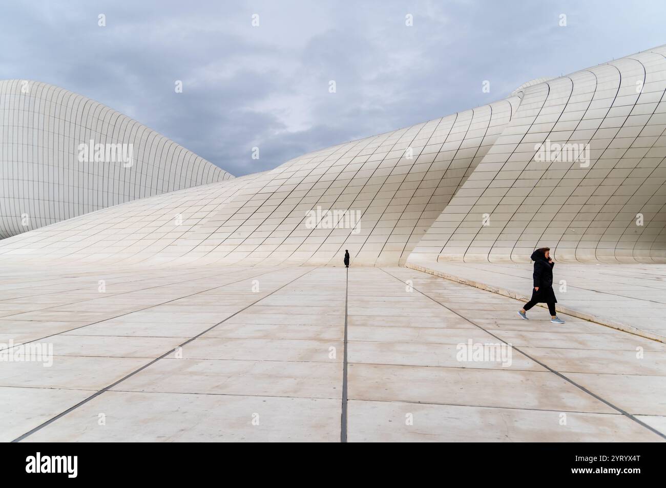 Heydar Aliyev Zentrum, Baku, Aserbaidschan Stockfoto