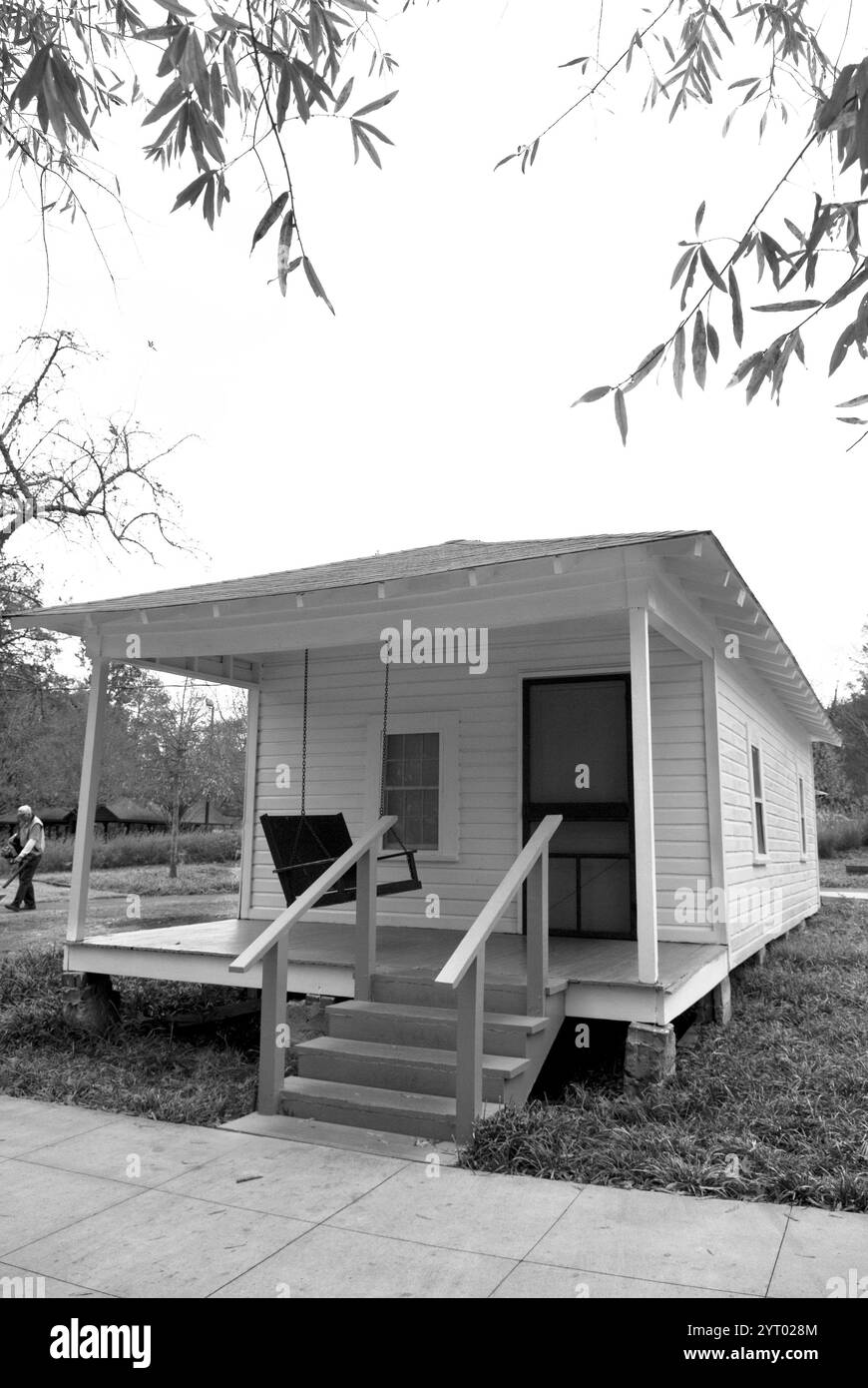 Elvis Presley Geburtshaus in Tupelo, Mississippi, USA. Stockfoto