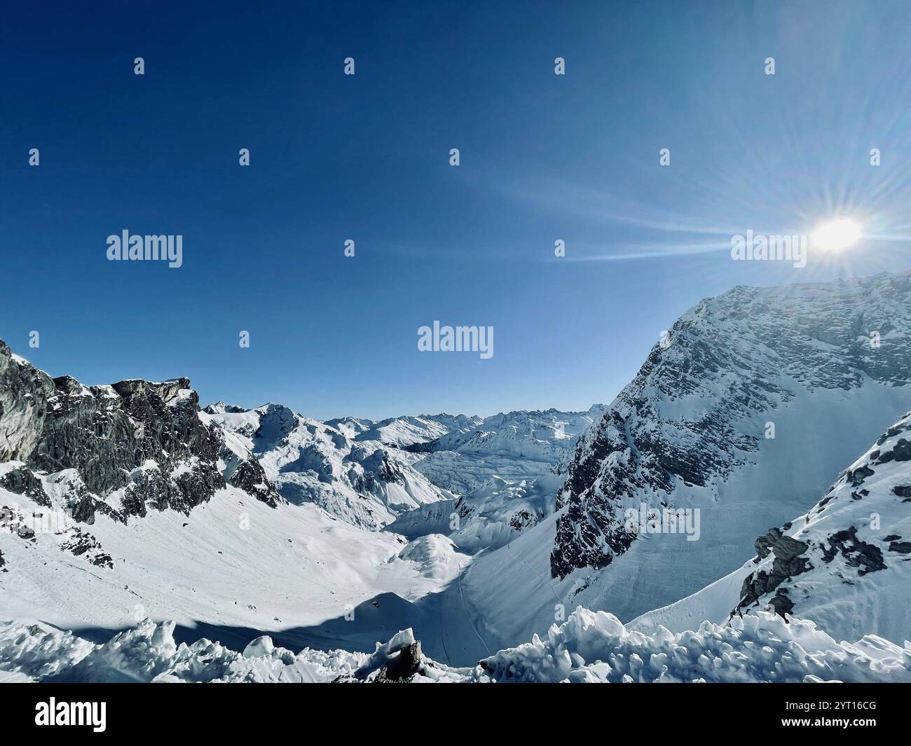 Ein Wintermärchen Stockfoto