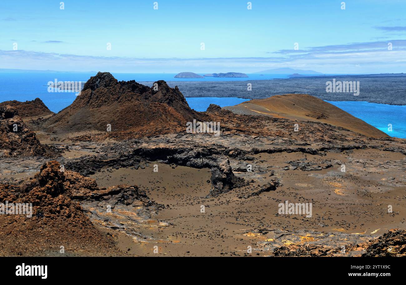 Bartolomé Insel der Galapagos Inseln im Pazifischen Ozean Stockfoto