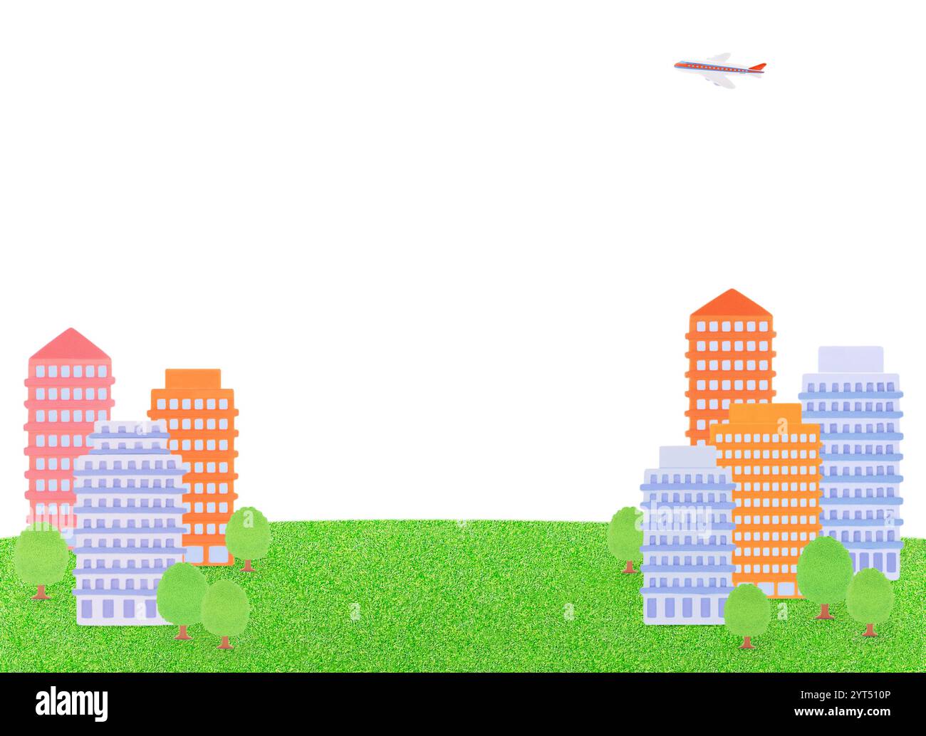 Lehm-Wolkenkratzer Stockfoto