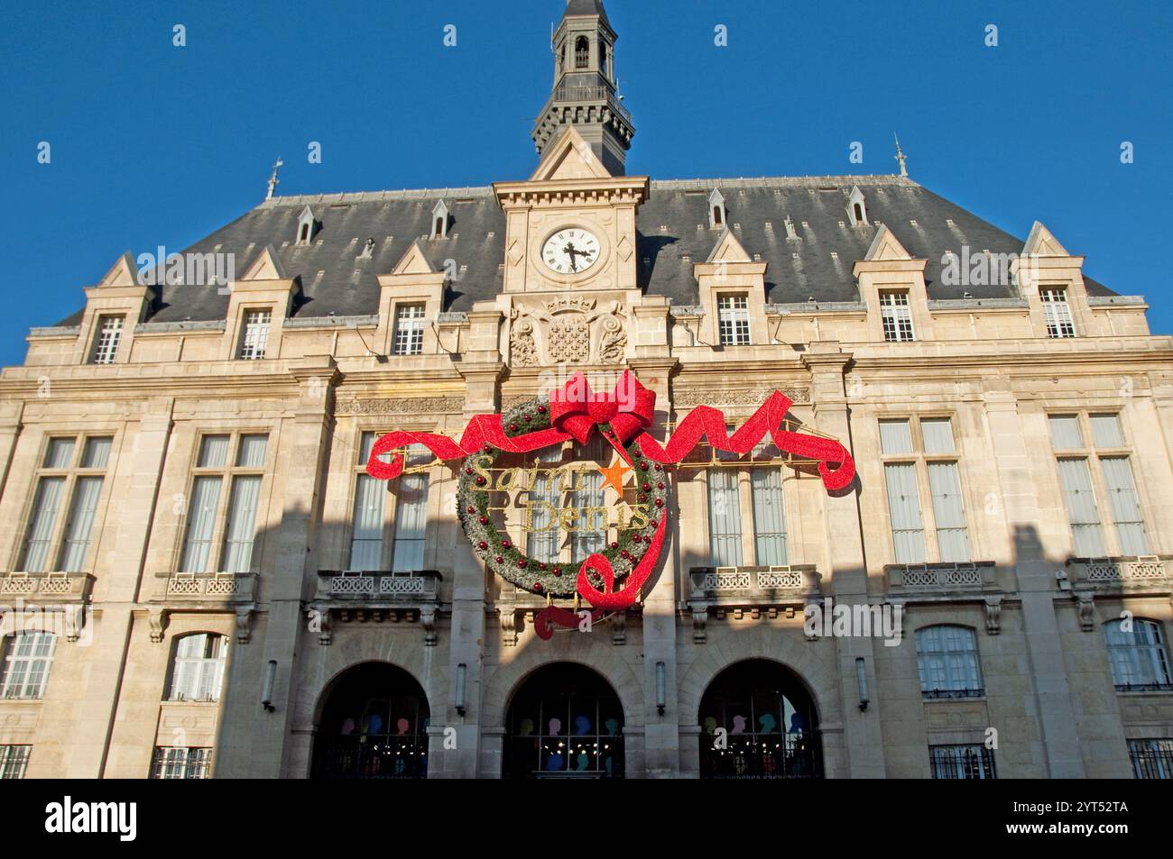 Rathaus, St. Denis, Paris, Frankreich Stockfoto