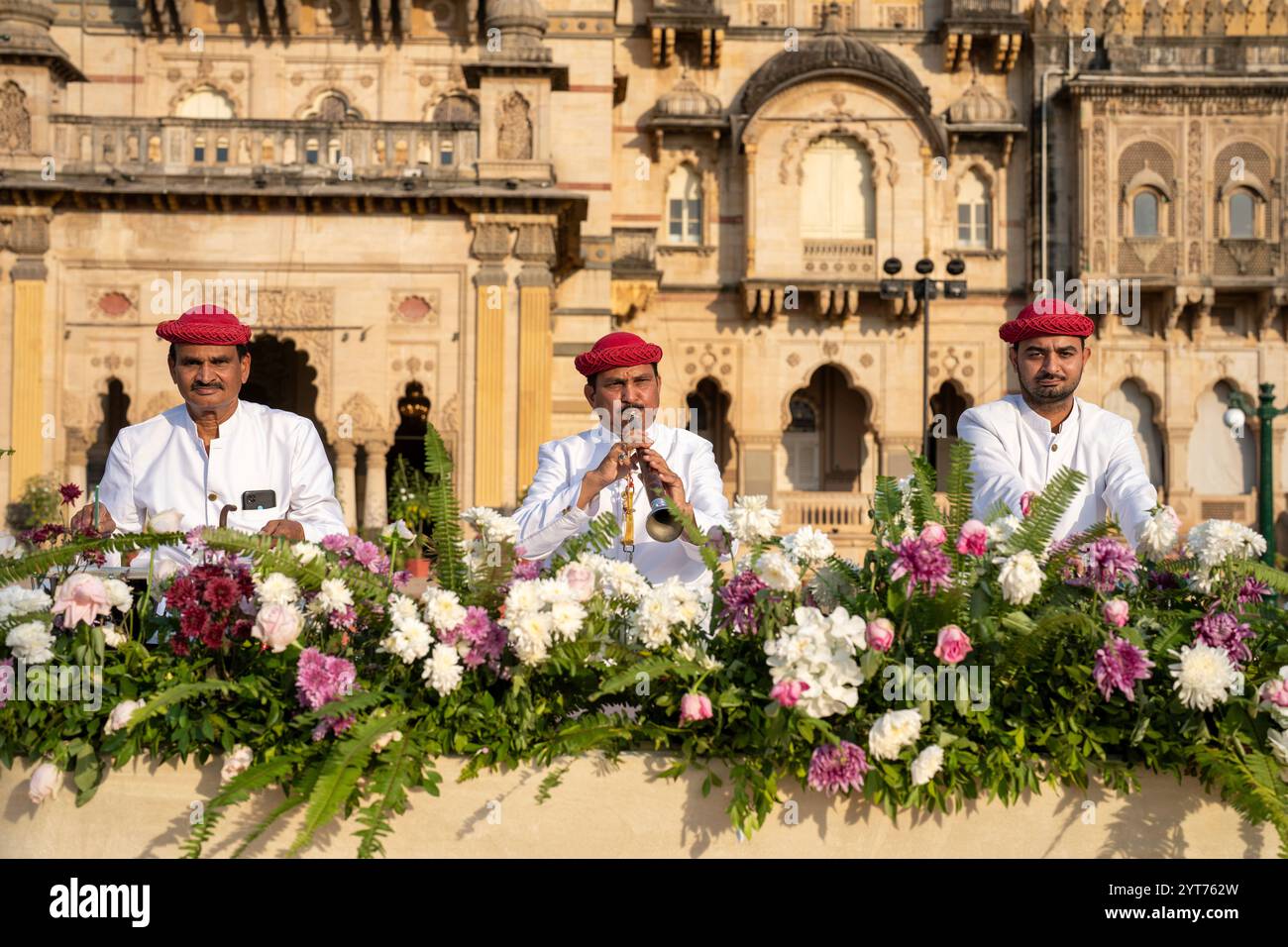 Motibaug Palace, Vadodara, Baroda, Indien Stockfoto
