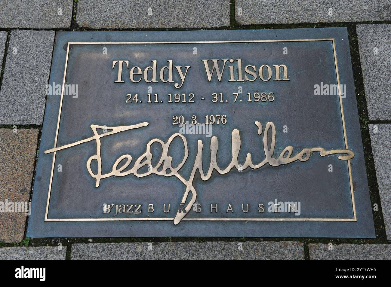 Burghausen, Bayern, Deutschland, Hall of Fame, Teddy Wilson, Stockfoto