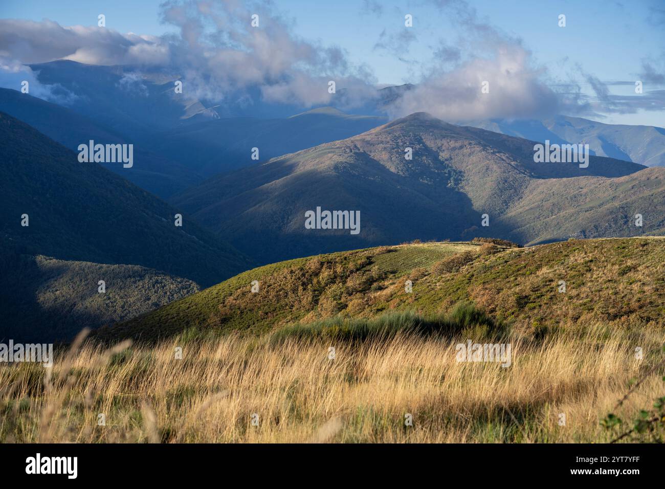 Valdueza Mountains, El Bierzo, Kastilien und Leon, Spanien Stockfoto