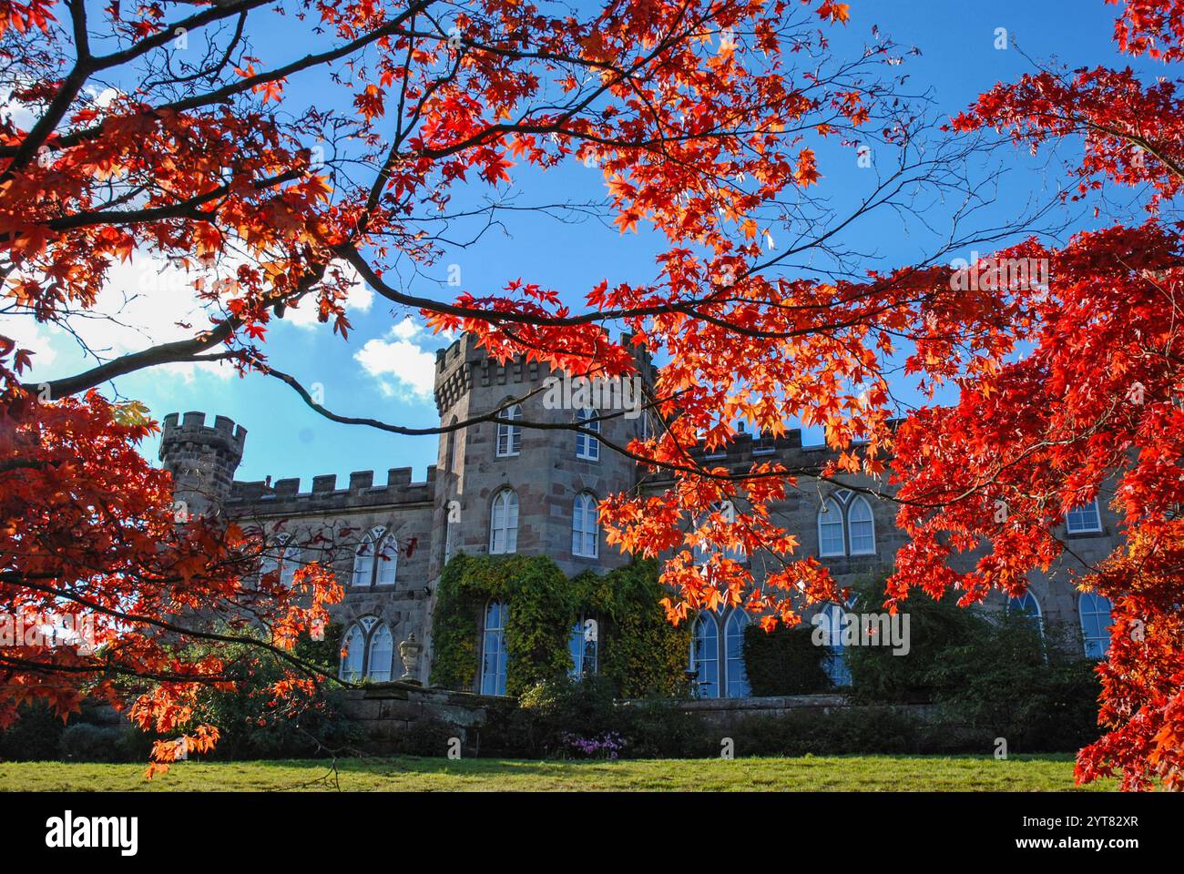 Cholmondeley Castle Stockfoto