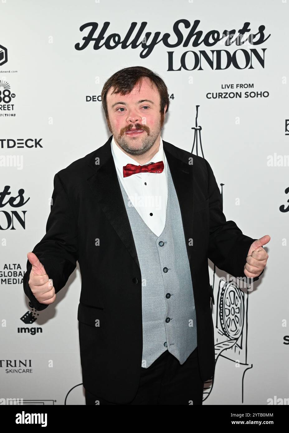 LONDON, GROSSBRITANNIEN. Dezember 2024. James Martin besuchte das „HollyShorts“ LONDON Film Festival, bei dem die Gewinner und Nominierten des British Academy Awards im Beaufort House, Chelsea, London, Großbritannien, gefeiert wurden. (Foto von 李世惠/siehe Li/Picture Capital) Credit: Siehe Li/Picture Capital/Alamy Live News Stockfoto