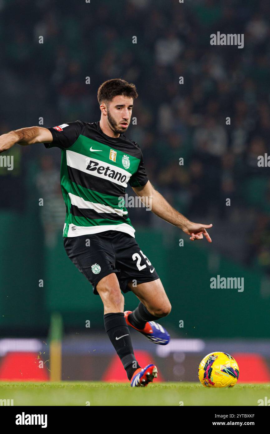 Goncalo Inacio während des Liga Portugal Spiels zwischen Teams von Sporting CP und CD Santa Clara im Estadio Jose Alvalade (Maciej Rogowski) Stockfoto