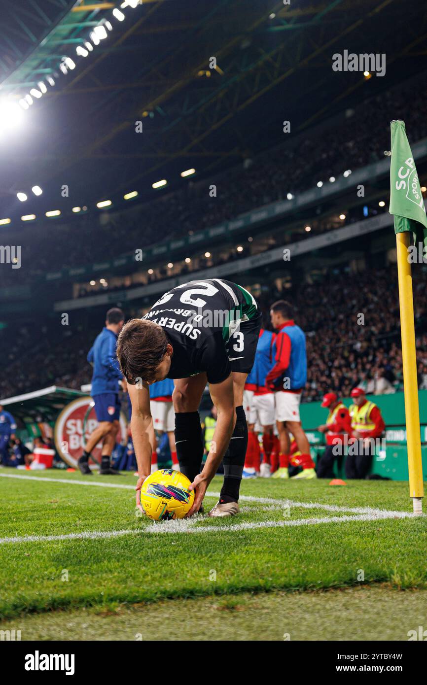 Daniel Braganca während des Liga Portugal Spiels zwischen Teams von Sporting CP und CD Santa Clara im Estadio Jose Alvalade (Maciej Rogowski) Stockfoto