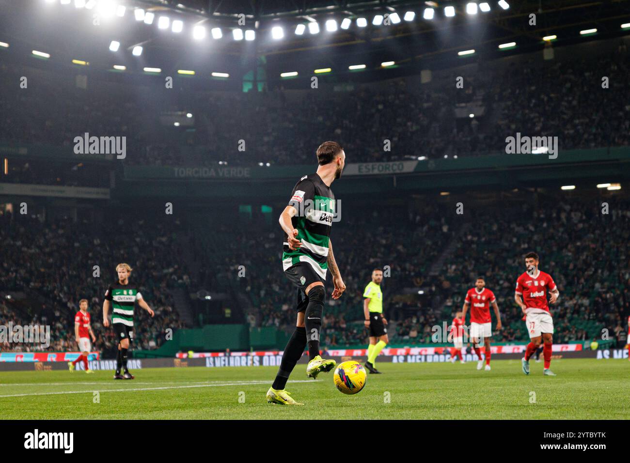 Zeno Debast während des Liga Portugal Spiels zwischen Teams von Sporting CP und CD Santa Clara im Estadio Jose Alvalade (Maciej Rogowski) Stockfoto