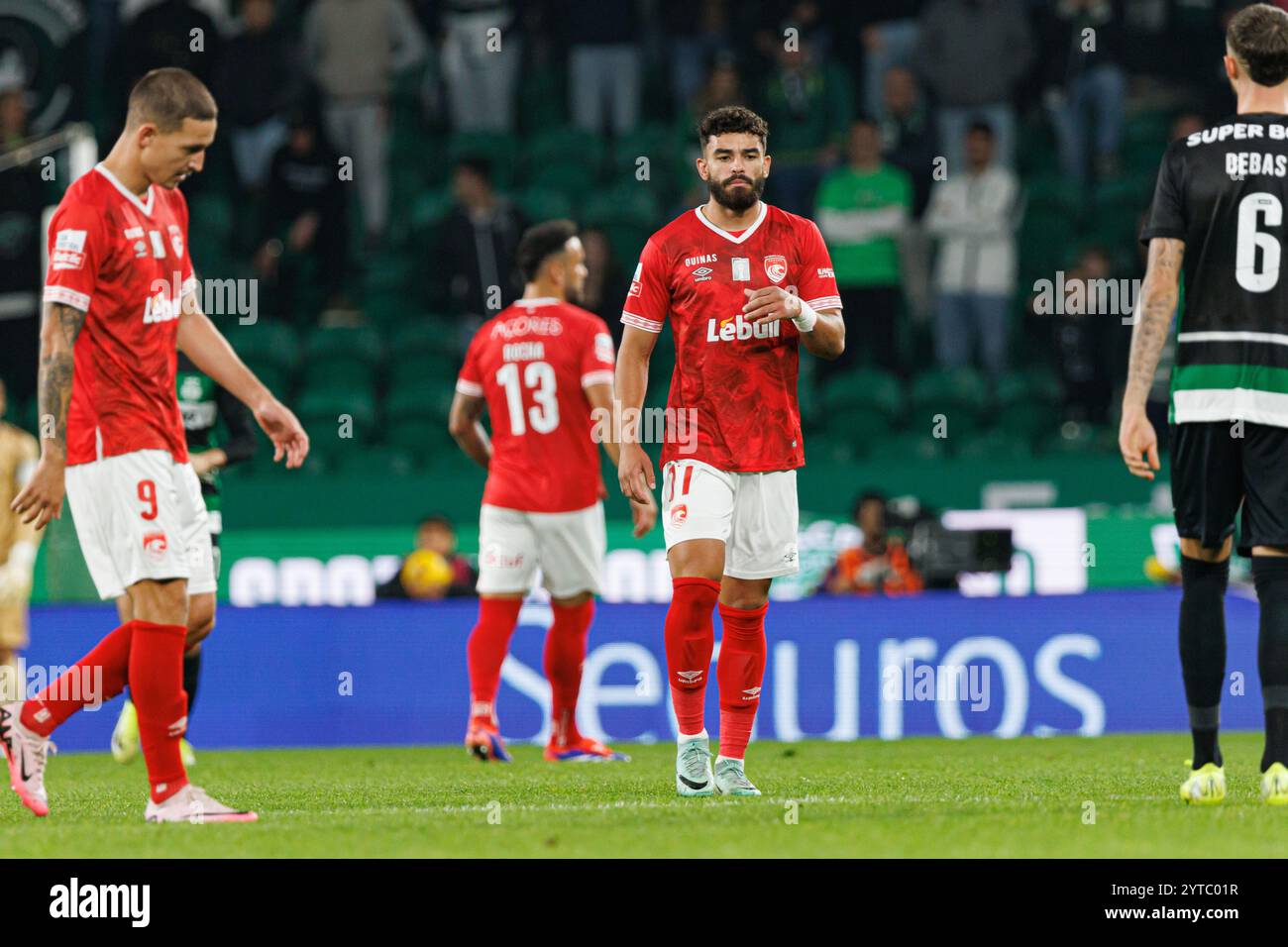 Gustavo Klismahn während des Liga Portugal Spiels zwischen Teams von Sporting CP und CD Santa Clara im Estadio Jose Alvalade (Maciej Rogowski) Stockfoto