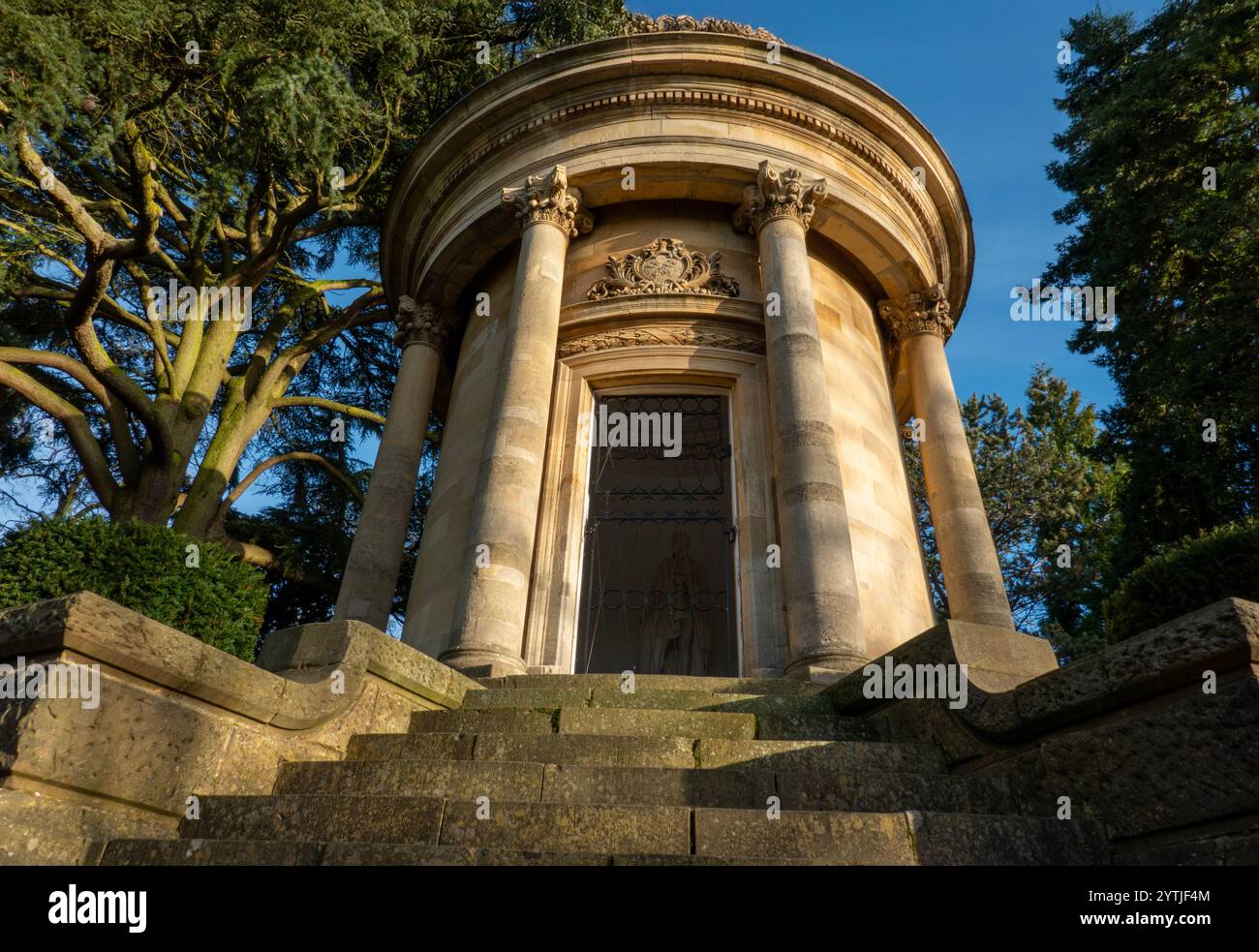 Jephson Gardens, Jephson Memorial Stockfoto