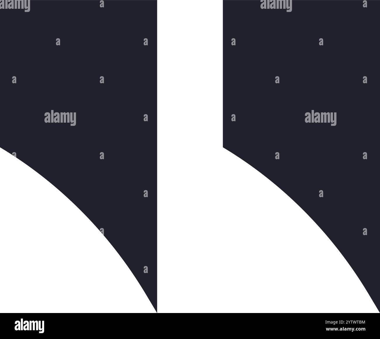 Dunkelgraue Anführungszeichen umschließen eine leere Stelle und laden den Betrachter ein, seine eigenen Worte der Weisheit, Inspiration oder des Dialogs einzufügen, um die bestellung zu betonen Stock Vektor