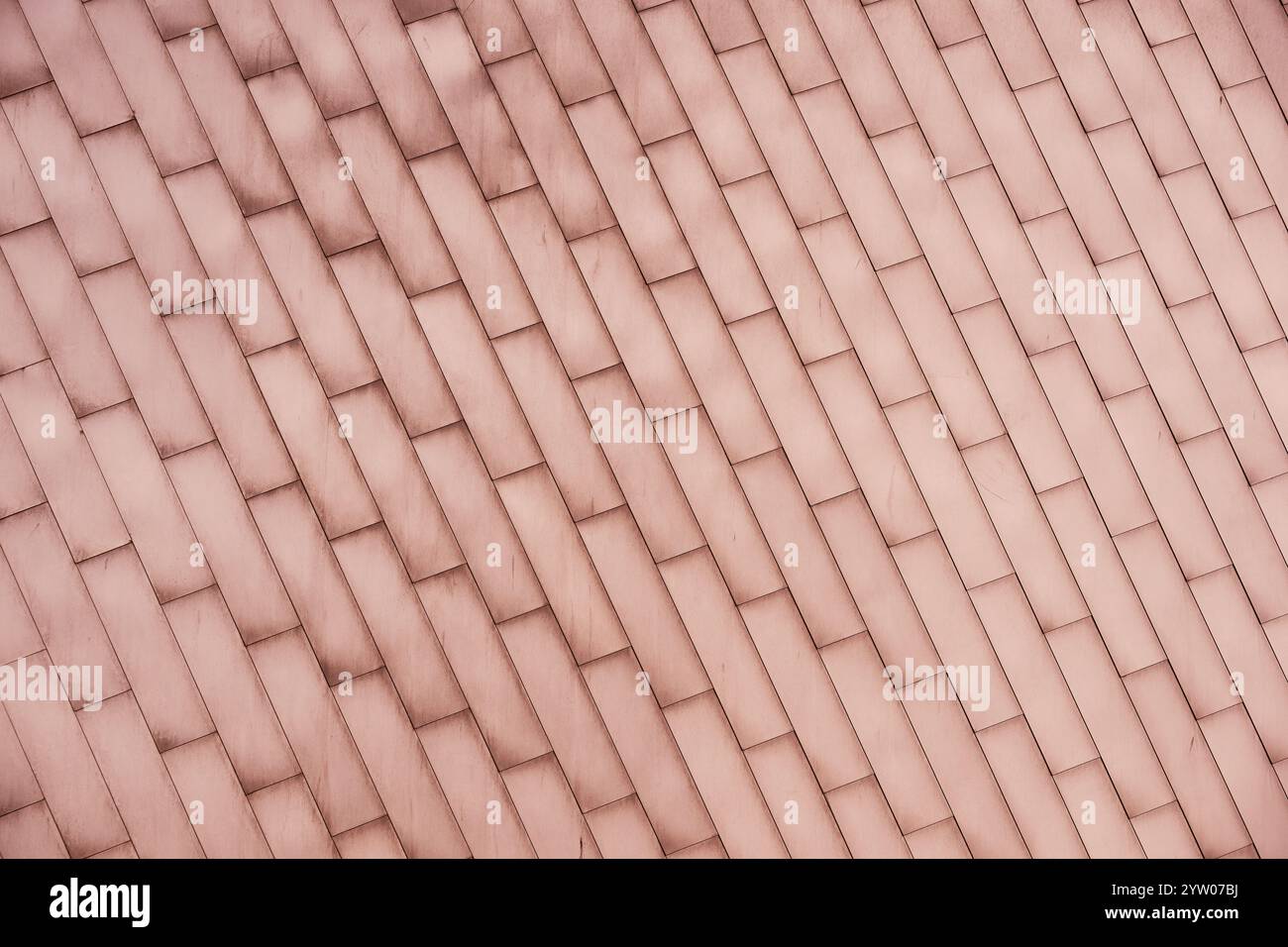 Abstraktes Hintergrundbild eines rechteckigen metallischen Rastermusters Stockfoto