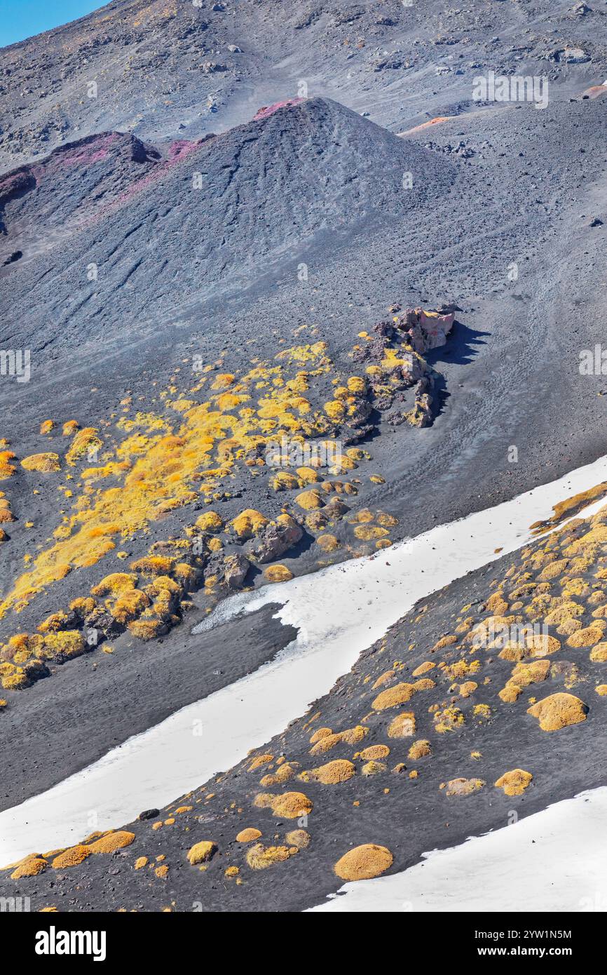 Nationalpark Ätna, Ätna, Sizilien, Italien Stockfoto