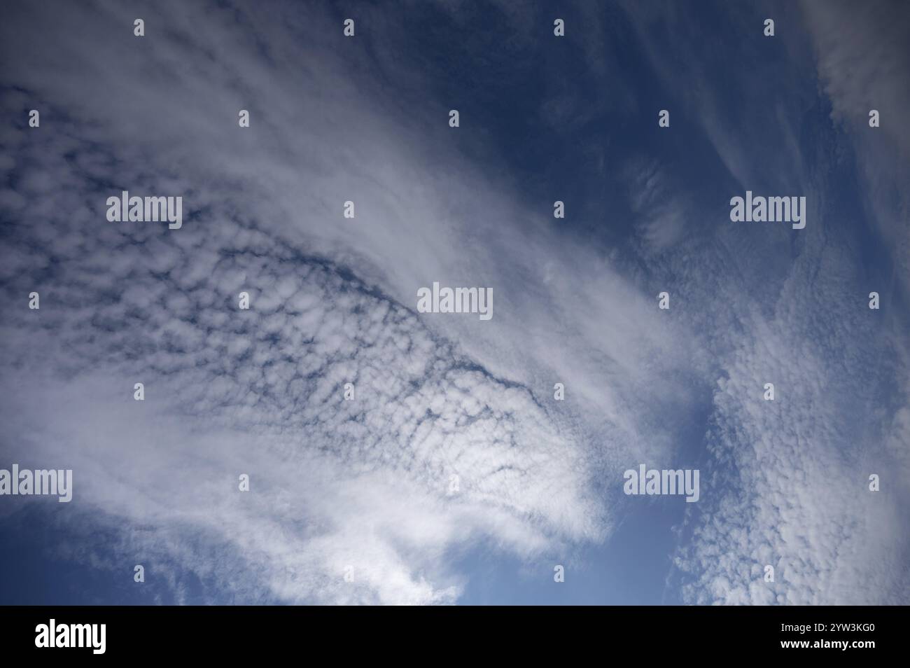 Wolkenformationen, Bayern, Deutschland, Europa Stockfoto
