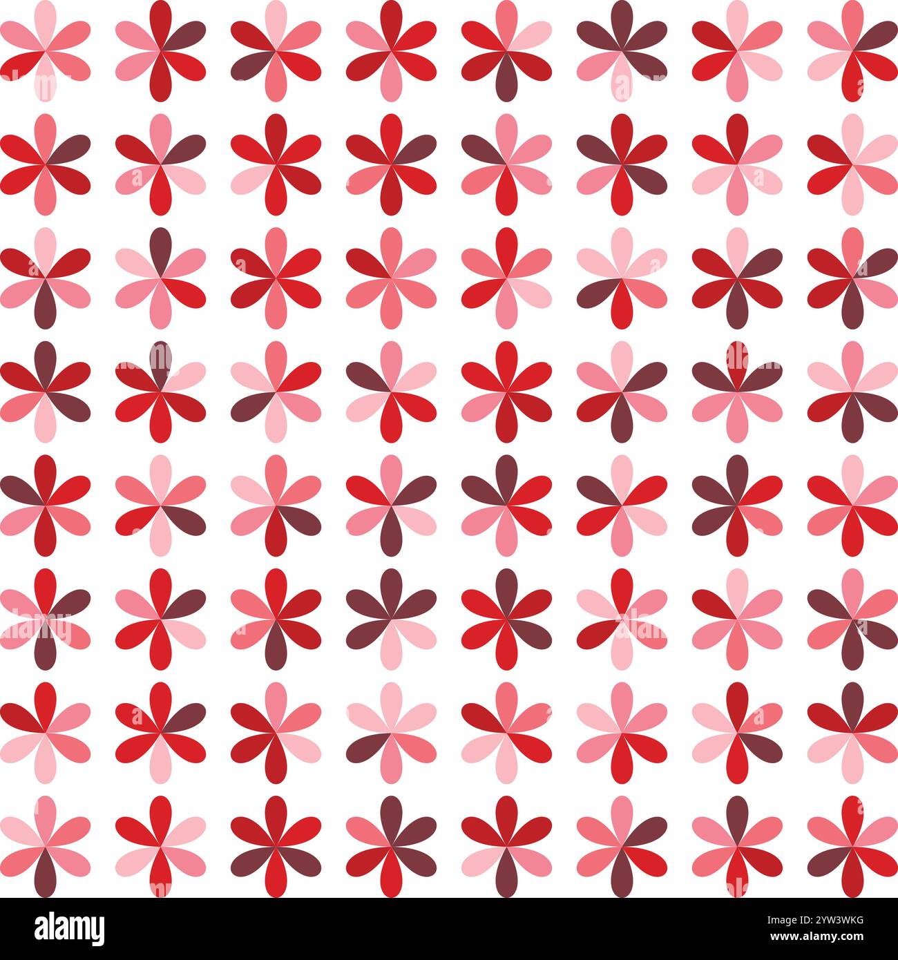 Karomuster Für Digitale Hintergründe Zum Valentinstag. Romantisches und vielseitiges Design für Kunsthandwerk, Scrapbooking und Sublimationsprojekte Stock Vektor