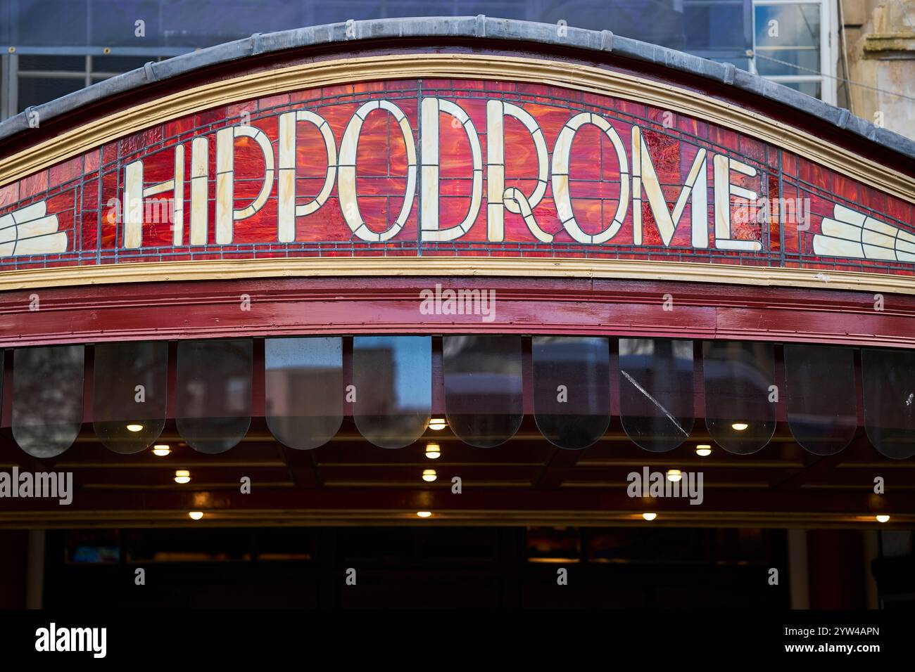 Außenansicht des Hippodrome Theatre in Bristol, Großbritannien Stockfoto
