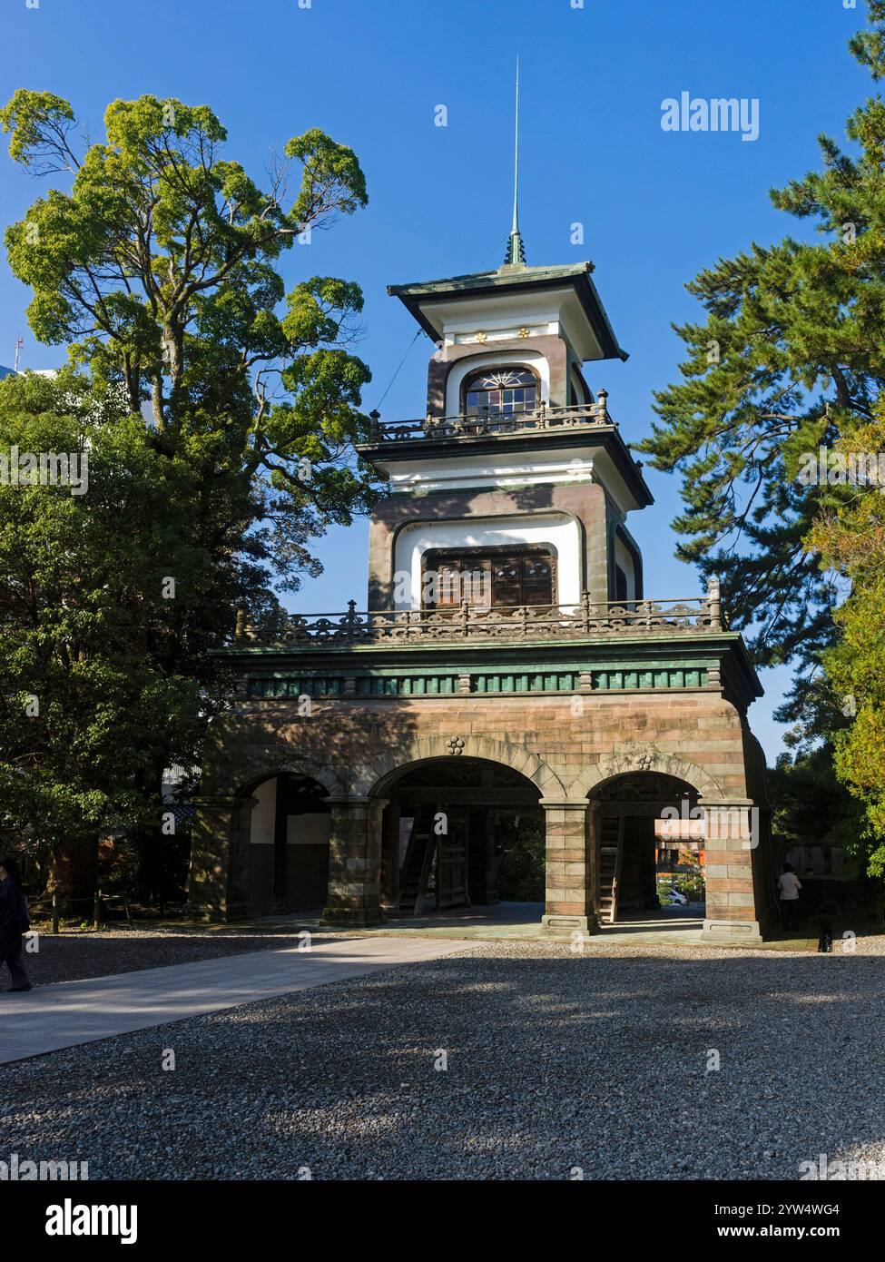 Oyama-Schrein Kanazawa (Kanazawa/Japan) Stockfoto