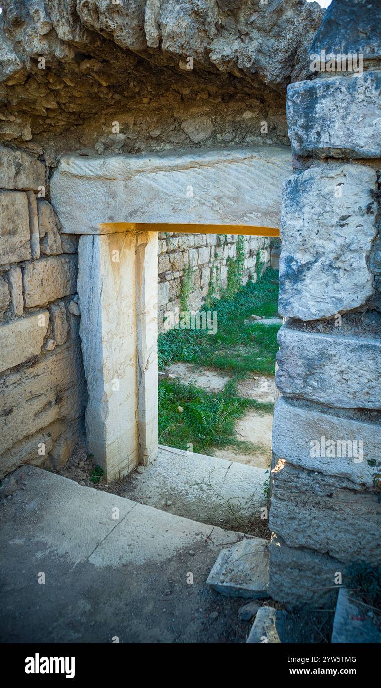 Die antike Stadt Magnesia ad Maeandrum in der Türkei Stockfoto