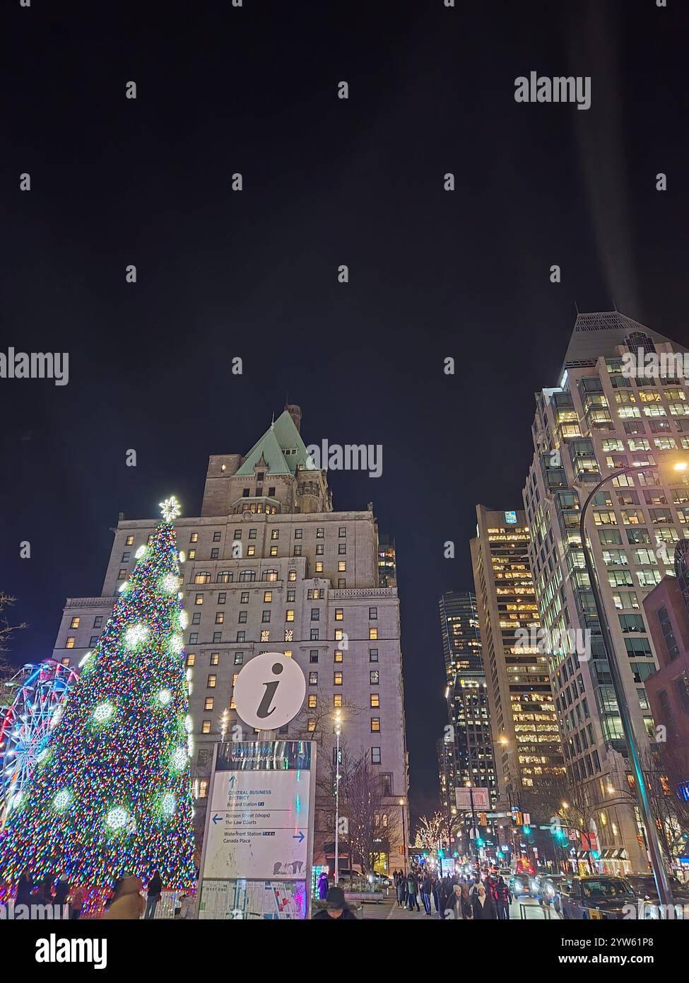 Die Weihnachtszeit kommt bald Stockfoto