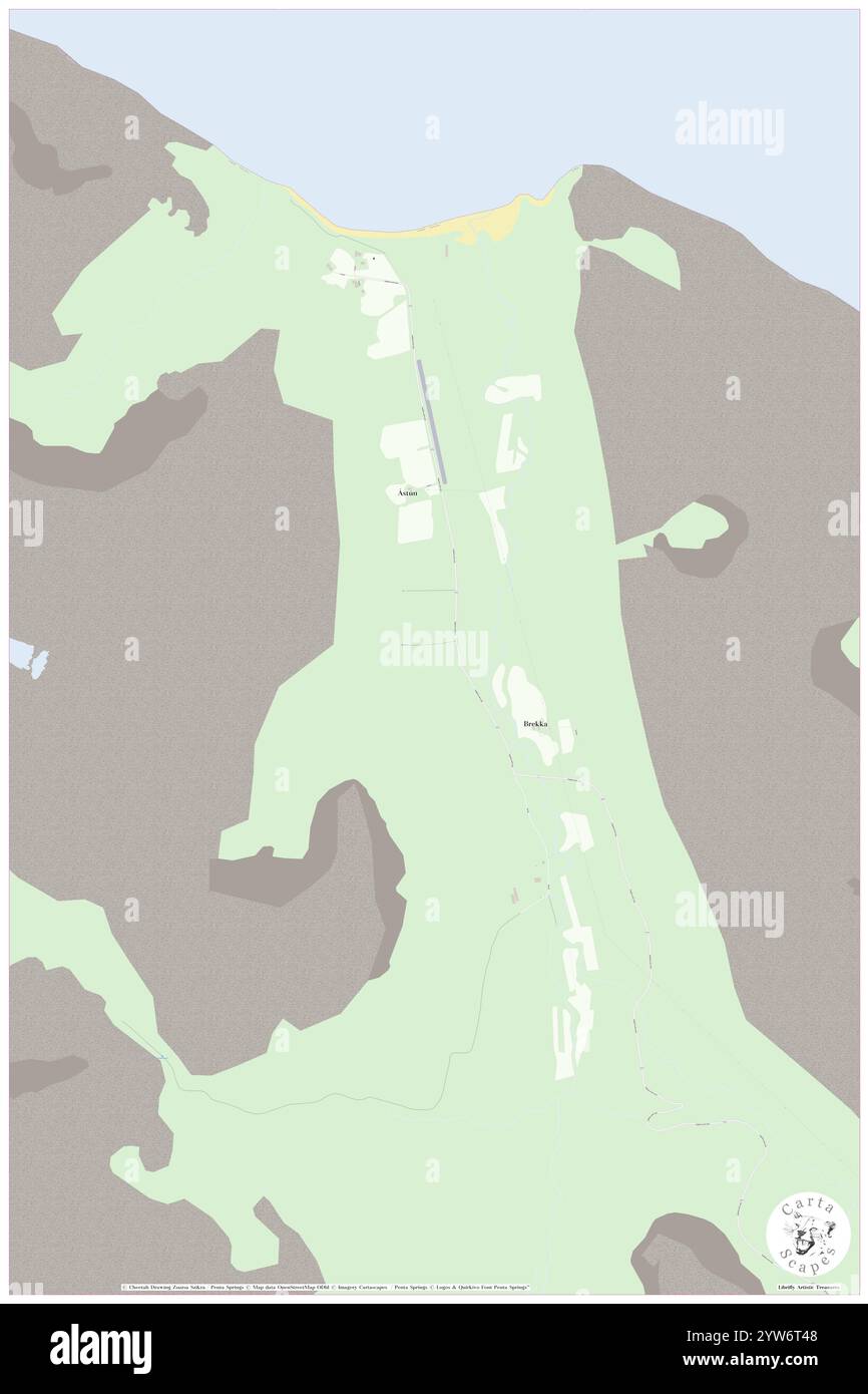 Hraun, Ísafjarðarbær, IS, Island, Westfjorde, n 66 2' 18'', S 23 41' 47'', Karte, Cartascapes Map, veröffentlicht 2024. Erkunden Sie Cartascapes, eine Karte, die die vielfältigen Landschaften, Kulturen und Ökosysteme der Erde enthüllt. Reisen Sie durch Zeit und Raum und entdecken Sie die Verflechtungen der Vergangenheit, Gegenwart und Zukunft unseres Planeten. Stockfoto