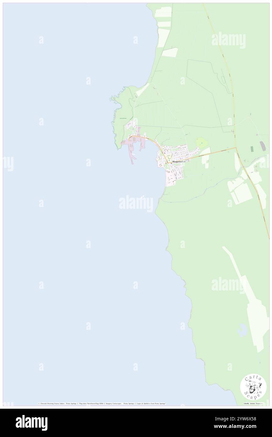 Arbakkasteinn, IS, Island, Nordwesten, N 65 49' 0'', S 20 19' 0''', Karte, Cartascapes Map, veröffentlicht 2024. Erkunden Sie Cartascapes, eine Karte, die die vielfältigen Landschaften, Kulturen und Ökosysteme der Erde enthüllt. Reisen Sie durch Zeit und Raum und entdecken Sie die Verflechtungen der Vergangenheit, Gegenwart und Zukunft unseres Planeten. Stockfoto