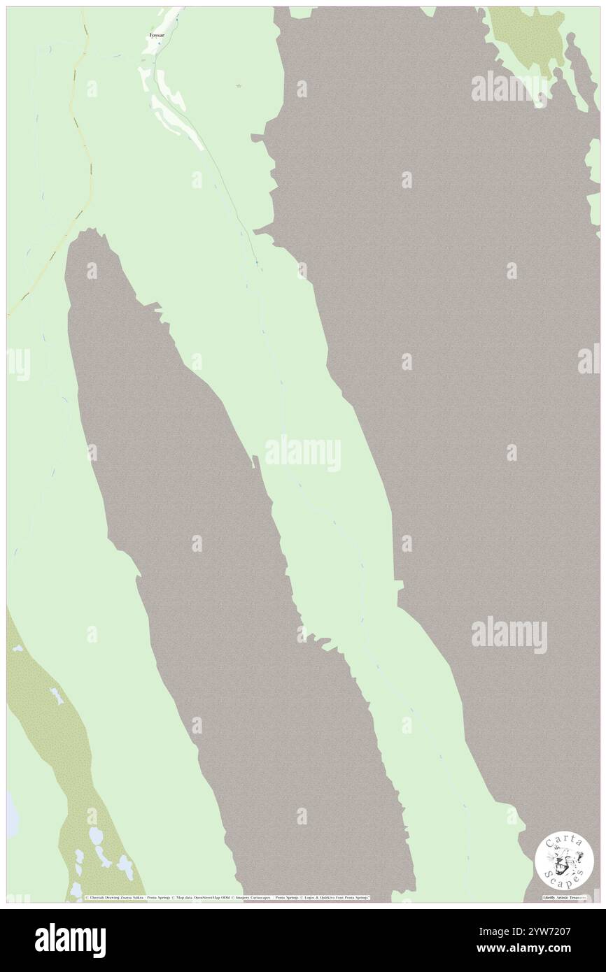 Fossadalur, IS, Island, Nordwesten, N 65 18' 41'', S 19 33' 40''', Karte, Cartascapes Map, veröffentlicht 2024. Erkunden Sie Cartascapes, eine Karte, die die vielfältigen Landschaften, Kulturen und Ökosysteme der Erde enthüllt. Reisen Sie durch Zeit und Raum und entdecken Sie die Verflechtungen der Vergangenheit, Gegenwart und Zukunft unseres Planeten. Stockfoto