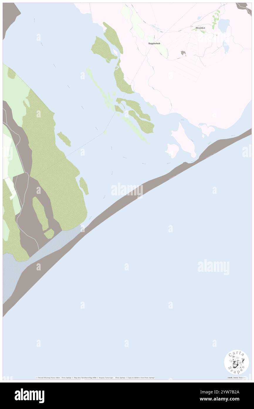 Jokulsa i Loni, IS, Island, East, N 64 21' 25''', S 14 50' 2'', Karte, Cartascapes Map, veröffentlicht 2024. Erkunden Sie Cartascapes, eine Karte, die die vielfältigen Landschaften, Kulturen und Ökosysteme der Erde enthüllt. Reisen Sie durch Zeit und Raum und entdecken Sie die Verflechtungen der Vergangenheit, Gegenwart und Zukunft unseres Planeten. Stockfoto