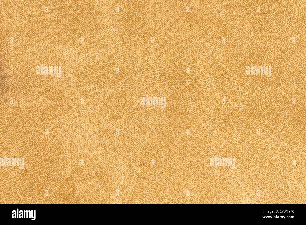 Abstraktes Textilmuster in gelber Farbe für Hintergrund. Nahaufnahme der Makrofotografie, Tischansicht von Latte Colour, farbig Stockfoto