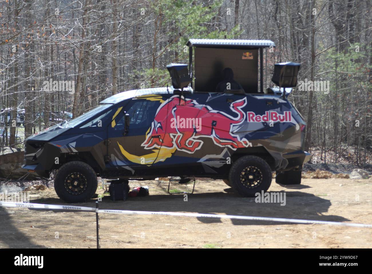 Tennessee National Mountain Bike Festival 2024 XCO Race 2024 im WindRock Bicycle Park in Oliver Springs, Tennessee, USA. Stockfoto