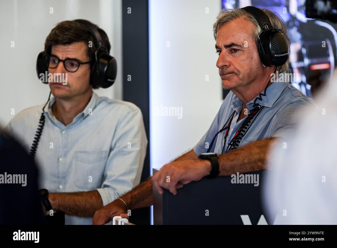 Abu Dhabi, Emirats Arabes Unis. Dezember 2024. Carlos Oñoro Manager von Carlos Sainz und Carlos Sainz Senior, Porträt während des Formel 1 Abu Dhabi Nachsaisontests 2024, am 10. Dezember 2024 auf dem Yas Marina Circuit in Abu Dhabi, Vereinigte Arabische Emirate - Foto Xavi Bonilla/DPPI Credit: DPPI Media/Alamy Live News Stockfoto