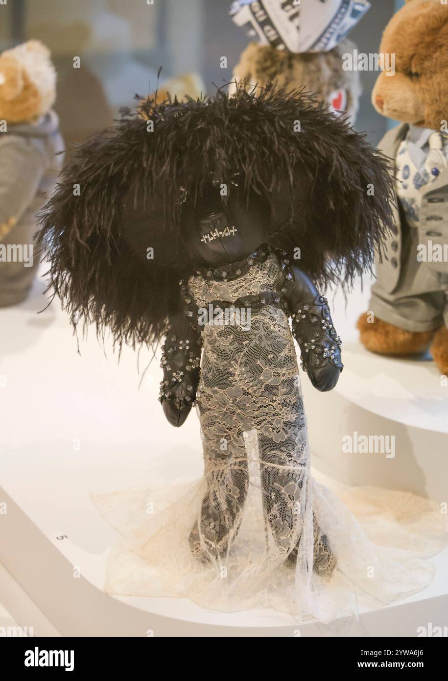 TEDDYBÄRENAUSSTELLUNG MUSEE DES ARTS DECORATIFS PARIS Stockfoto